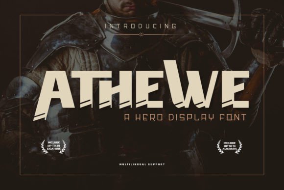 Athewe: Evaluating a Bold Superhero Display Font for High-Impact Design