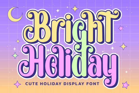 Bright Holiday: Integrating a Quirky Display Font into Professional Design Workflows