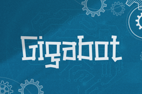 Gigabot: Mastering the Art of Hi-Tech Typography in Modern Design