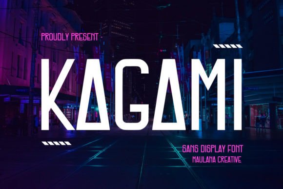 Kagami Font: Bold, Condensed, and Multilingual