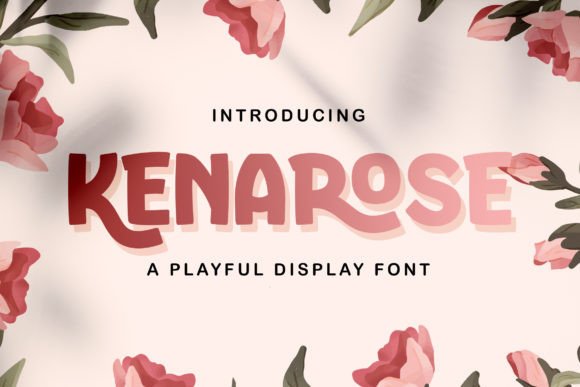 Kenarose: The Playful Display Font That Transforms Children’s Design Projects