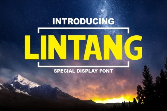 Lintang and Latitude: The Bold, Girlish Display Font for Modern Design
