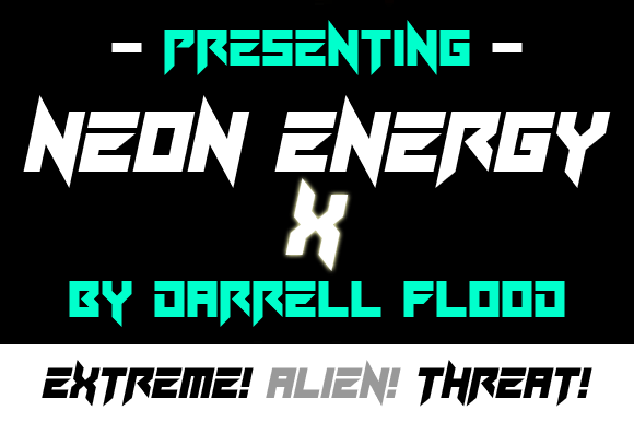 Neon Energy X: The Razor-Sharp Sci-Fi Font for High-Impact Visuals