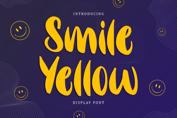 Smile Yellow: Elevating Brand Authenticity Through Playful Typography