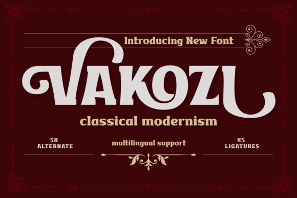 Vakozi: Strategic Typography for Brand Authority and Visual Clarity